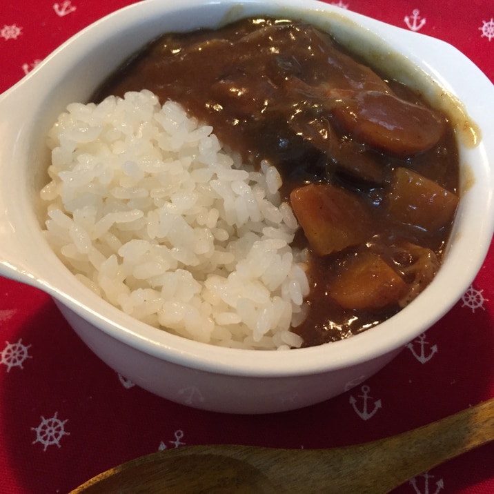 シャキとろ！れんこんとなすの和風カレー